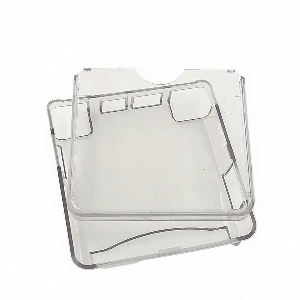 Clear Crystal Protective Case Cover Shell For Nintendo Game Boy Advance SP GBA SP Transparent Hard Plastic Full Body Protector A view 4