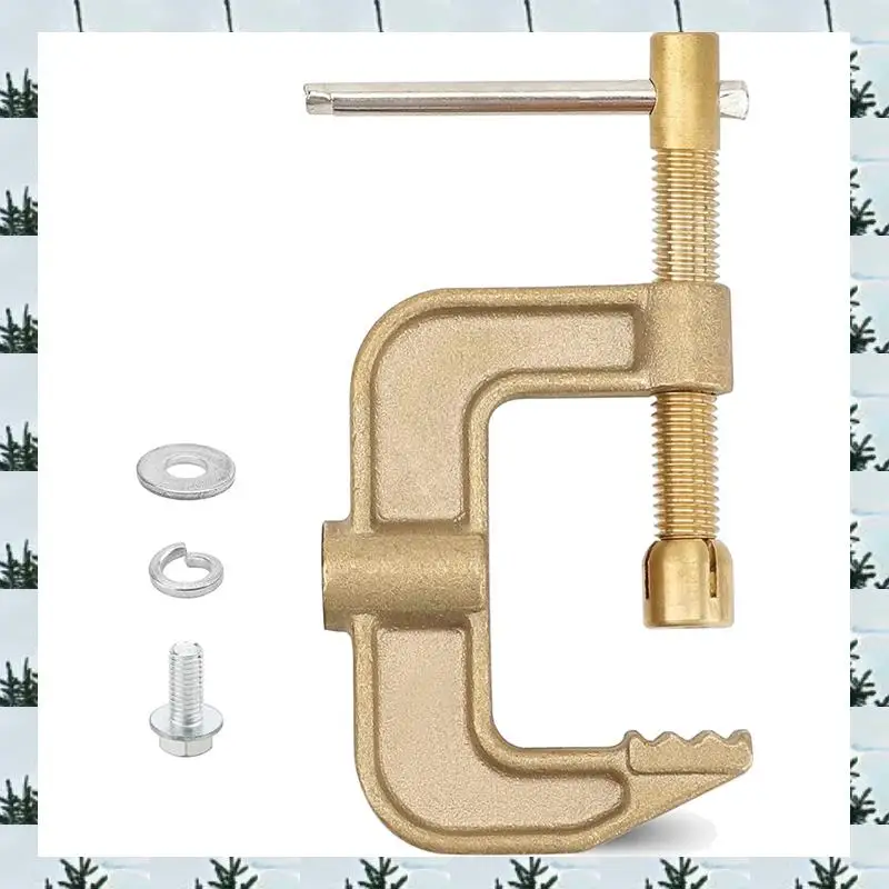 

ABLG 3X сварочный зажим заземления, твердый латунный зажим заземления тока G-типа 500 А, ширина челюсти 43 мм для сварочных аппаратов Tig Mig MMA