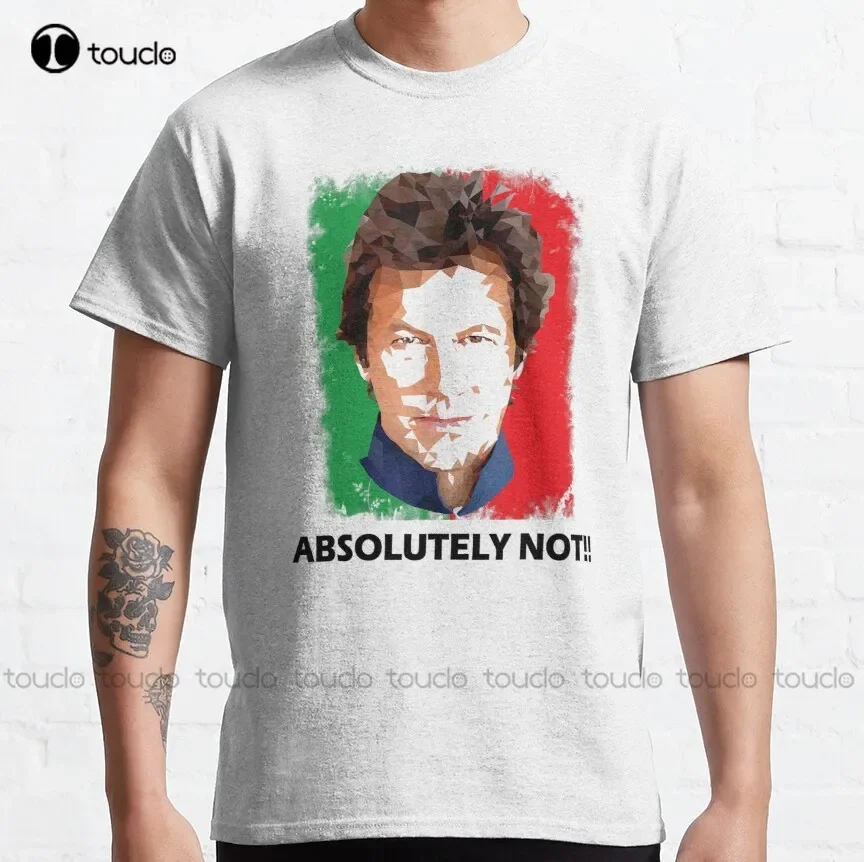 Imran Khan Absolutely Not Pti Pakistan Prime Minister - Imran Khan - Imran Khan Pti Party Pakistan Support Freedom T-Shirt Retro