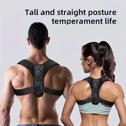 Invisible Back Correction Strap Breathable Anti Hunchback Correction Strap Adjustable Clavicle Sitting Posture Correction Strap