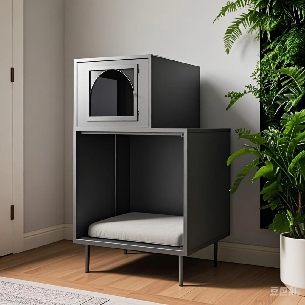 

Zenewood Hot Sale Modern Outdoor Metal Play Cage Breathable Nest House Furniture for Small Animals Dog Villa for Cat Storage Box