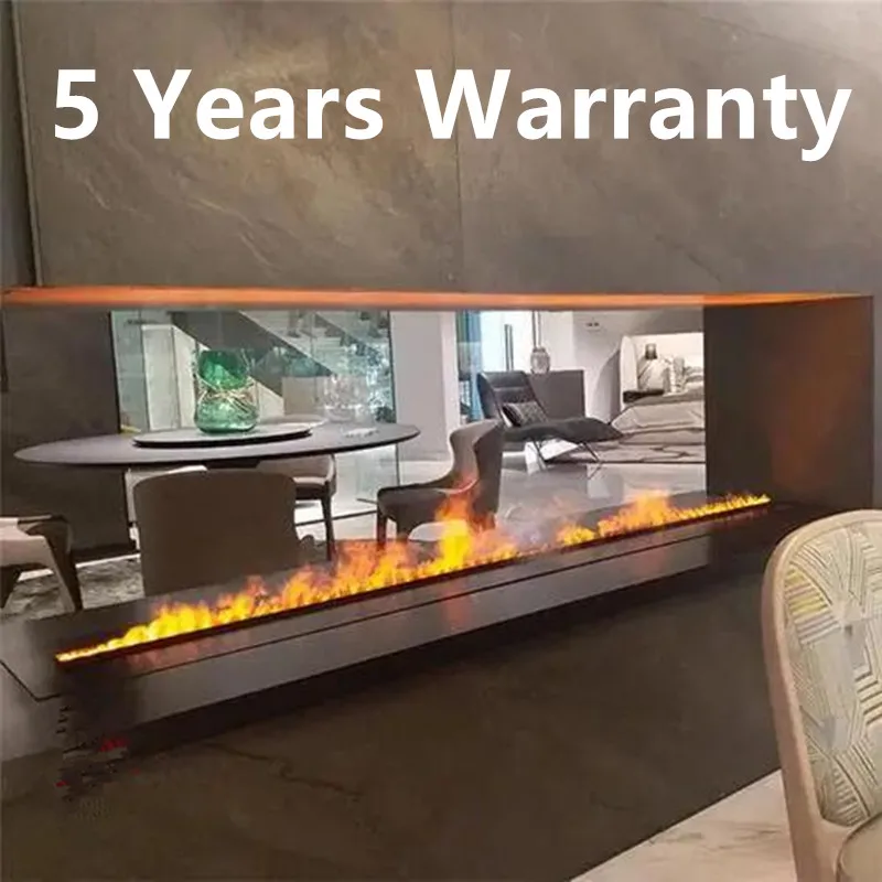 

5 Years Warranty Led Fire 3d Electric Water Vapor Kamin Fireplace Steam