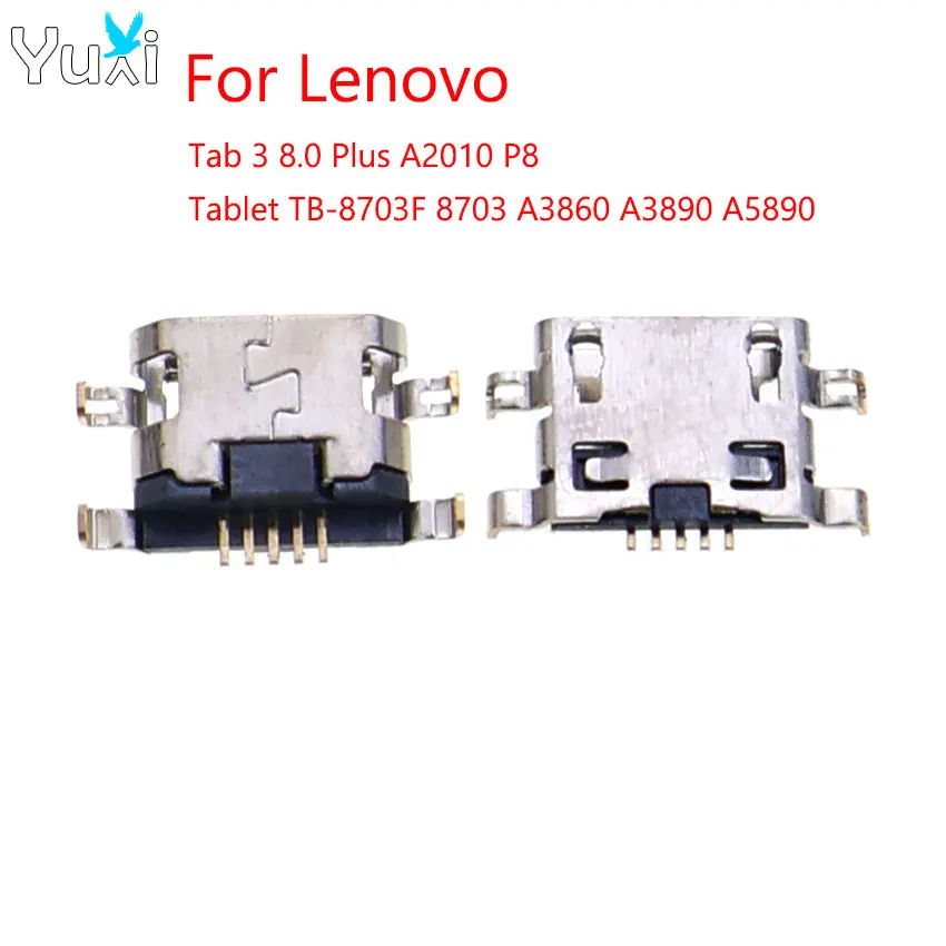YuXi 1-компонентный USB-порт для зарядки, разъем для док-станции для Lenovo Tab 3 8,0 Plus A2010 P8 Tablet TB-8703F 8703 A3860 A3890 A5890 YuXi 1-компонентный USB-порт для зарядки, разъем для док-станции для Lenovo Tab 3 8,0 Plus A2010 P8 Tablet TB-8703F 8703 A3860 A3890 A5890