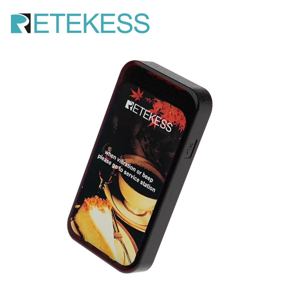 Retekess TD177 Restaurant Pager Calling System Wireless Flashing and Buzzer Pagers for Food Truck Cafe Bar Club Guest Queuing