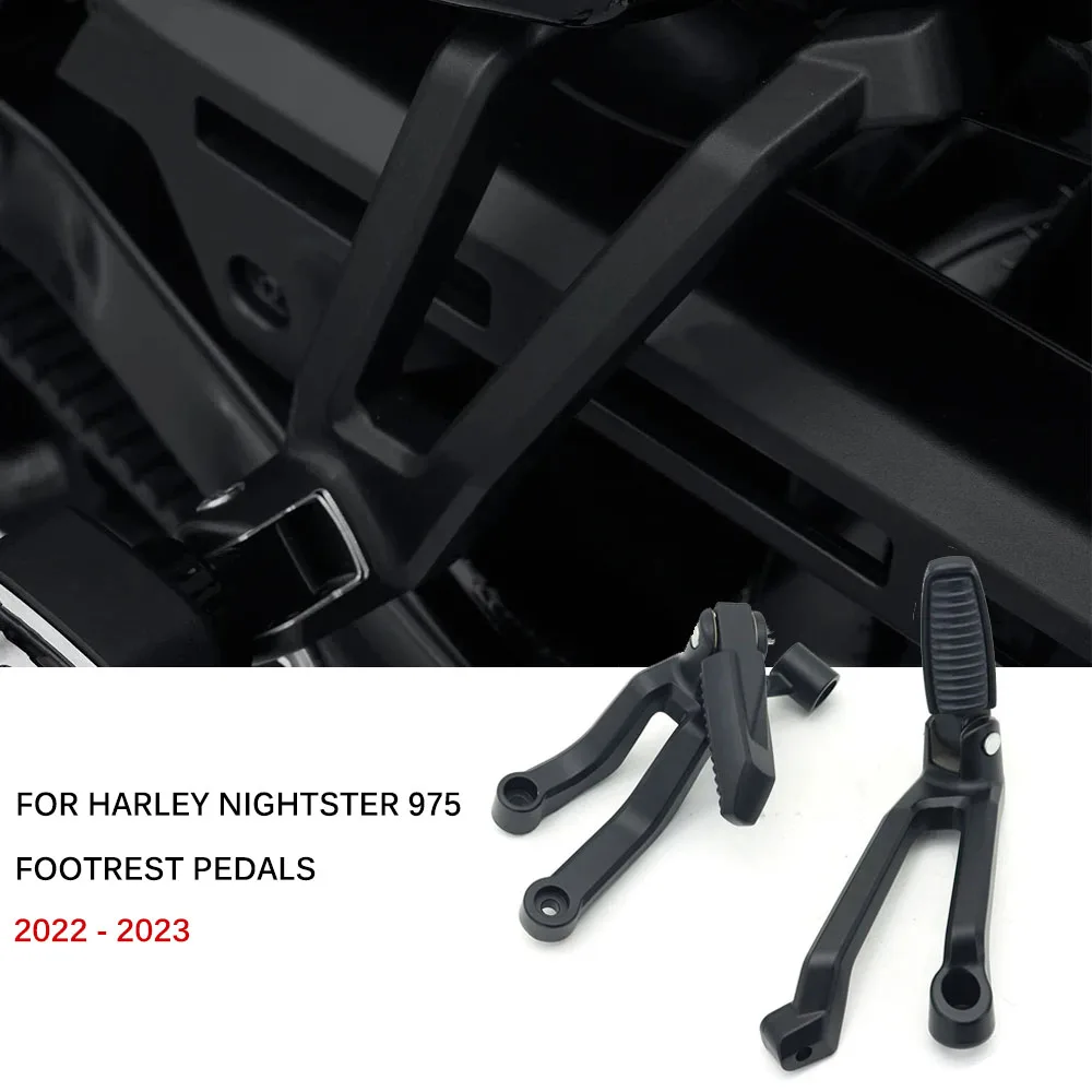 

For Nightster 975 Nightster RH975 RH 975 2022 Motorcycle Accessories Passenger Footpeg Mount Peg Kit Foot Pedal Foot Pegs Suppot