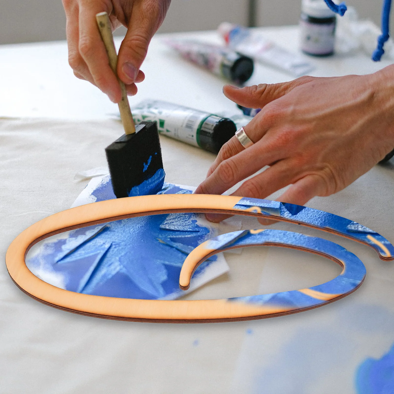 

Wooden Letter Decoration Large Cursive Wall Big Hanging Alphabet Crafts Letters