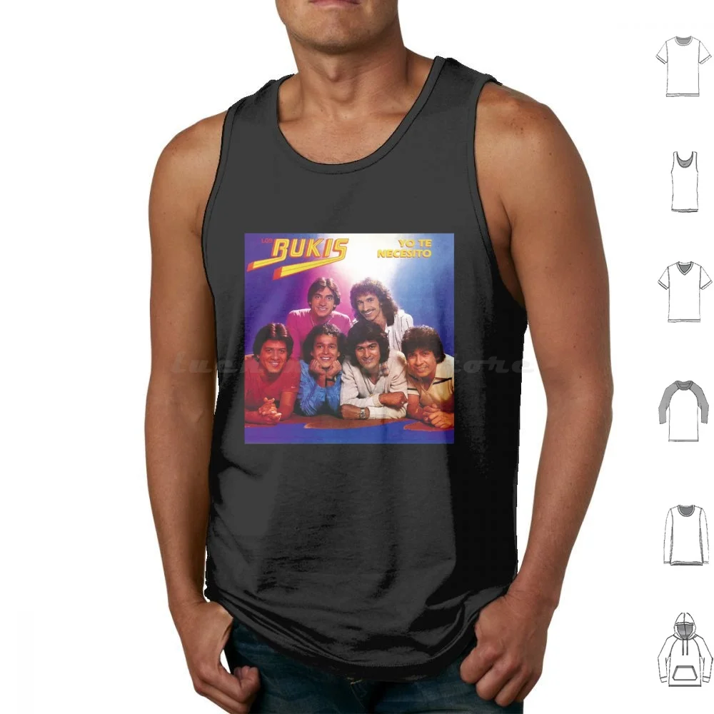 Los Bukis Yo Te Necesito Tank Tops Print Cotton Los Bukis Bukis Bukis 90s Y Ahora Te Vas José Guadarrama Bukis Band Roberto