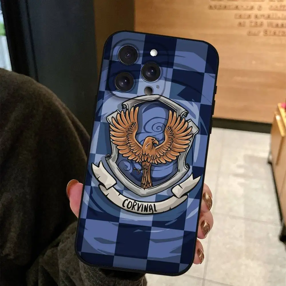 حافظة هاتف H-Harries P-Potter لهاتف آيفون 16 15 11 13 14 Pro Max 7 8 Plus X Xr Xs Max 12 حافظة لهاتف آيفون 16 15 11 13 14