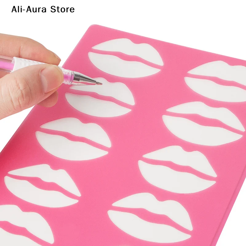 1Pcs Universal Eyebrow Lip Tools Beginners Friendly Eyebrow Template Skin-Friendly Cost-Saving Eyebrow Stencils For Female