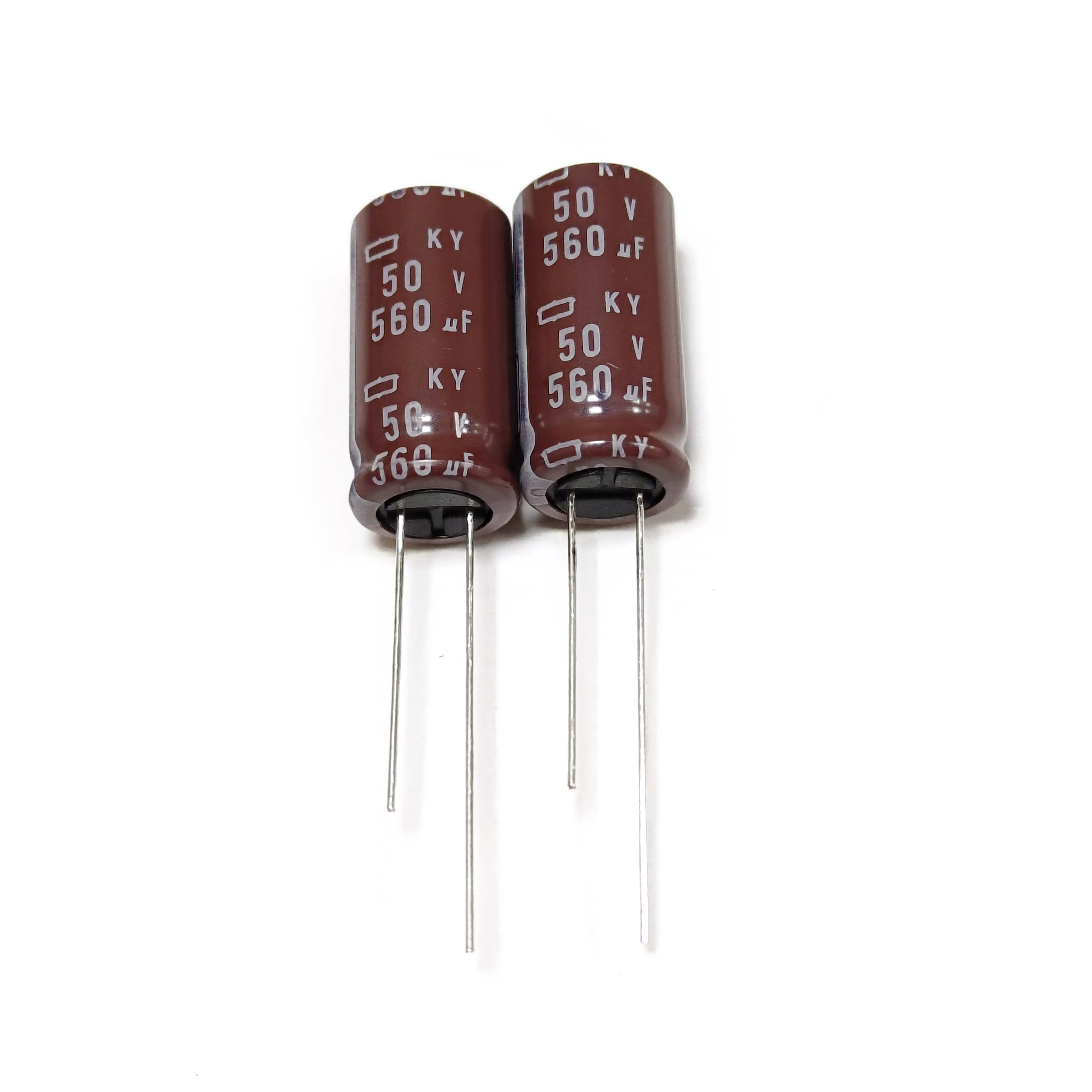 100PCS 50V560UF KY 12.5X25 EKY-500ELL561MK25S Original New NIPPON CHEMI-CON Electrolytic Capacitors NCC Long Life Low Impedance