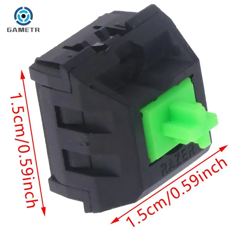 5pcs Green RGB switches for Razer blackwidow Chroma Gaming Mechanical Keyboard and others with 4pin led switch