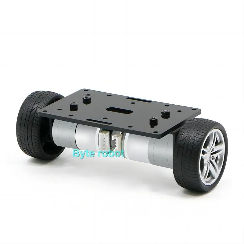 Carrello di bilanciamento della ruota 2WD MG310 motore Encoder auto bilanciamento Robot Car per Robot STM32 Kit fai da te per regolazione dei parametri PID LQR