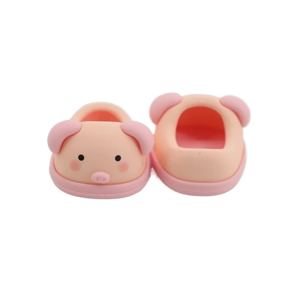 10/15/17 سنتيمتر دمية ل 17 سنتيمتر الأحذية المواد الجلدية البلاستيكية لطيف تصميم دمية الأحذية رائعتين نمط الحيوانات الأليفة الحيوان سلسلة أحذية بولي PU #5