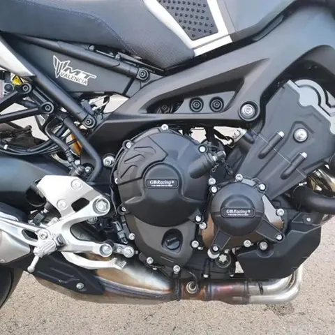 YAMAHA MT-09 2014-2020 FZ09 Tracer 900 SXR900 2015-2020 Motocrosss इंजन कवर गार्ड प्रोटेक्शन Moto Engine GBRacing के लिए 8 best sales यामाहा ट्व - №4