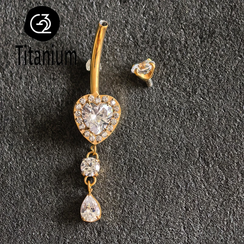 ASTM F136 Titanium Crystal Sex - đánh giá và giá Belly Bar Titanium