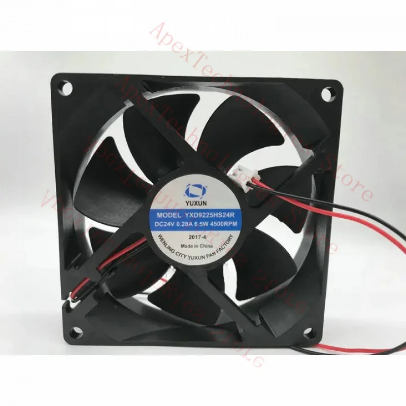 z YXD9225HS24R 24 В 0,28 А 92x92x25 мм 2-проводной 92 мм охлаждающий вентилятор z YXD9225HS24R 24 В 0,28 А 92x92x25 мм 2-проводной 92 мм охлаждающий вентилятор