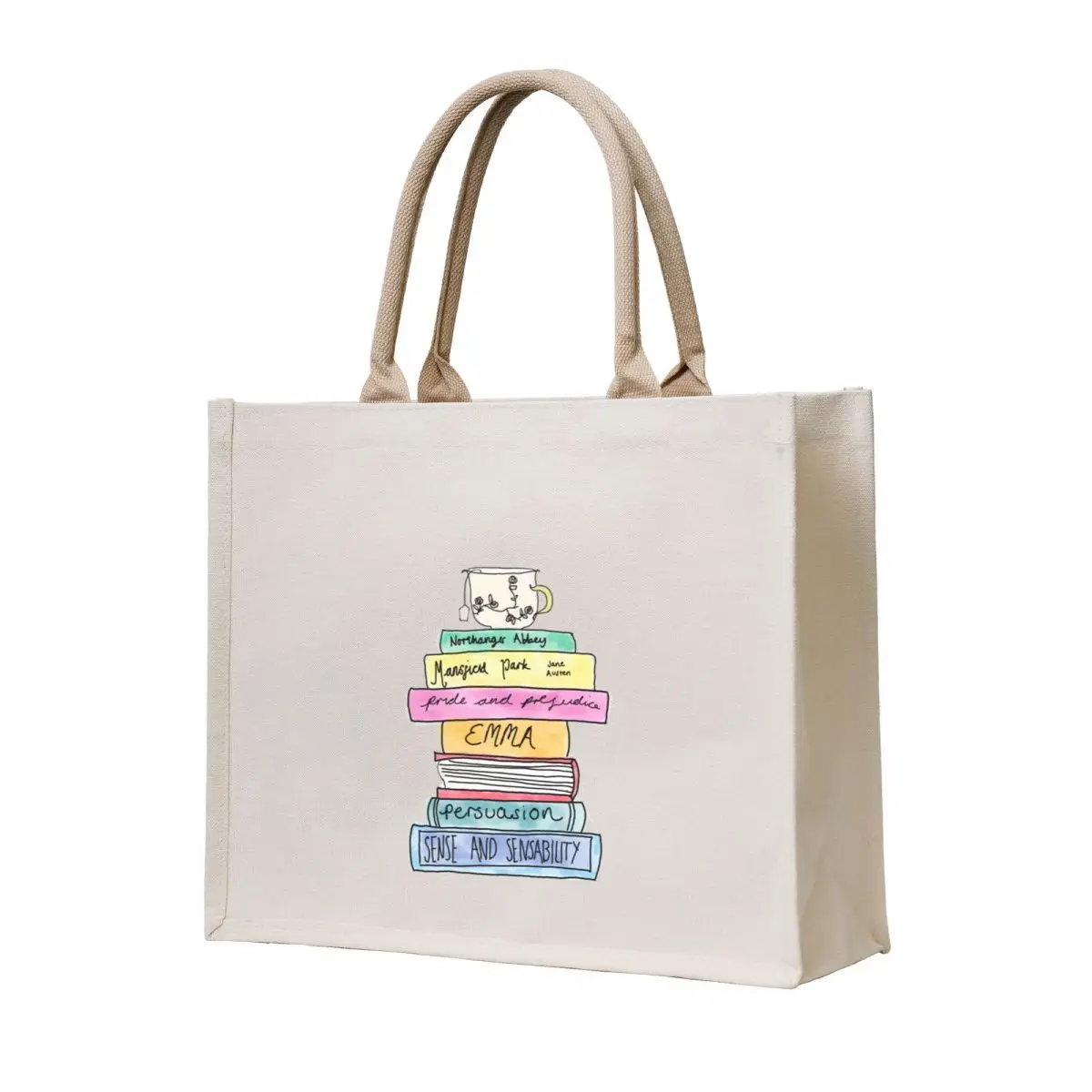 

Jane Austen book stack Tote Bag tote bag women the tote bag luxury women