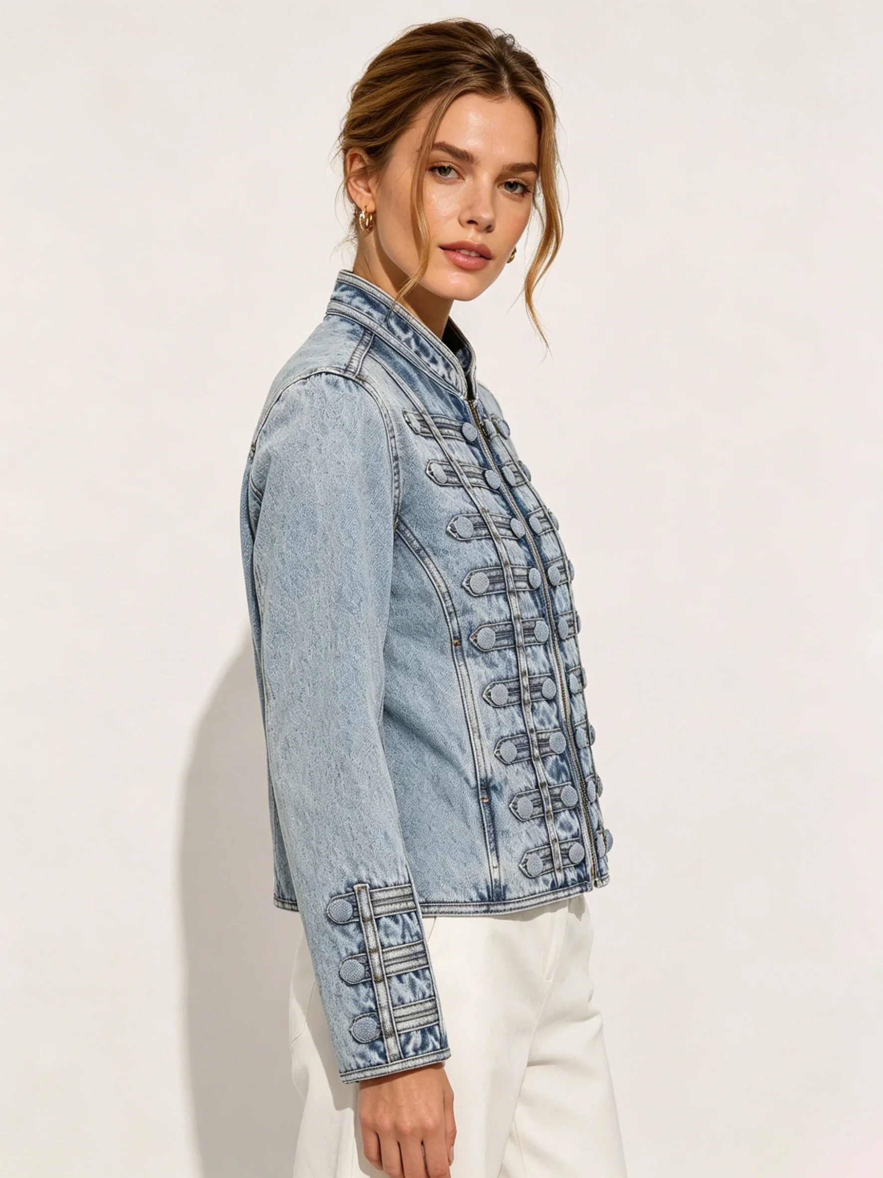 Women's denim jacket, 2026 new model