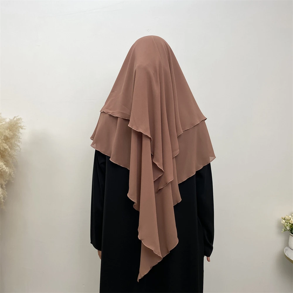 

Eid Prayer Garment Long Khimar Islamic Women Hijab Sleeveless Tops Abaya Robe Ramadan Abayas Muslim Arab Clothing Niqab Hijabs