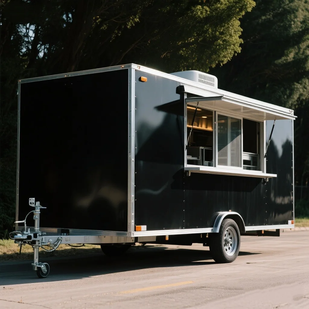 Quiosco de comida móvil, soporte para perritos calientes, remolque de concesión, camiones de helados, carrito para tacos, tienda de maíz dulce, pequeño remolque de comida rápida