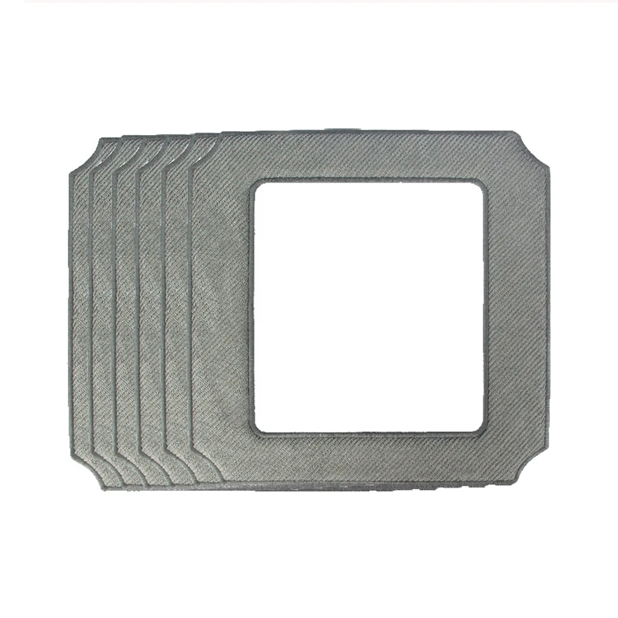 24x24 ซม.ผ้าไมโครไฟเบอร์ Moping สําหรับ Windobot S6 Ultra ทําความสะอาดหน้าต่างหุ่นยนต์, ล้างทําความสะอาดได้หนาแก้ว Rags Mops เปลี่ยน