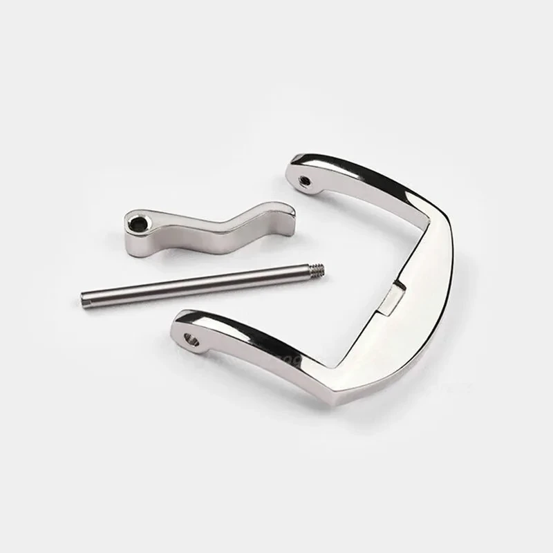 18mm 20mm 22mm Stainless Steel Watch Buckle for Panerai PAM 441 Bracelet Matte Polished Pin Clasp Metal Screw Pin Buckle