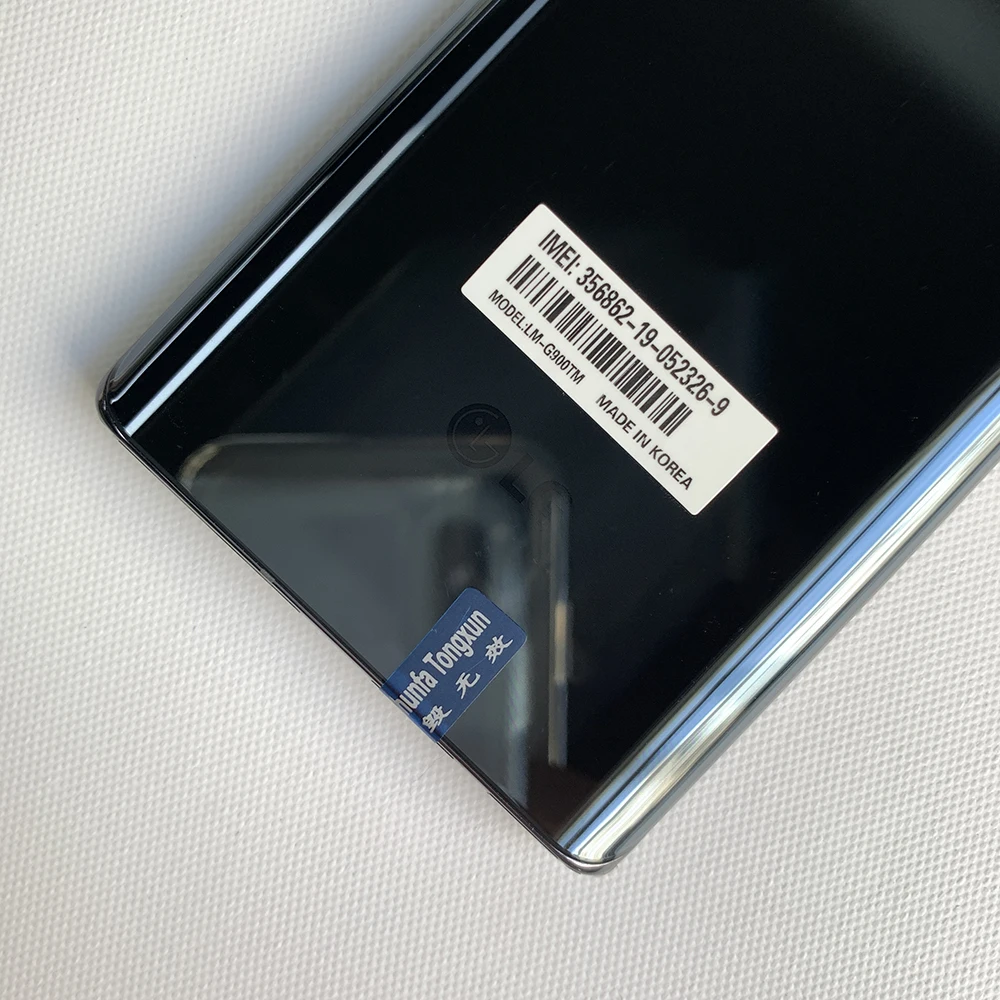 الأصلي LG VELVET G9 G900VM G900N 5G الهاتف المحمول 6.8 ''NFC 6GB + 128GB 48MP + 16MP ثماني النواة Andriod الهاتف 4G LTE 1/2 Sim الهاتف المحمول