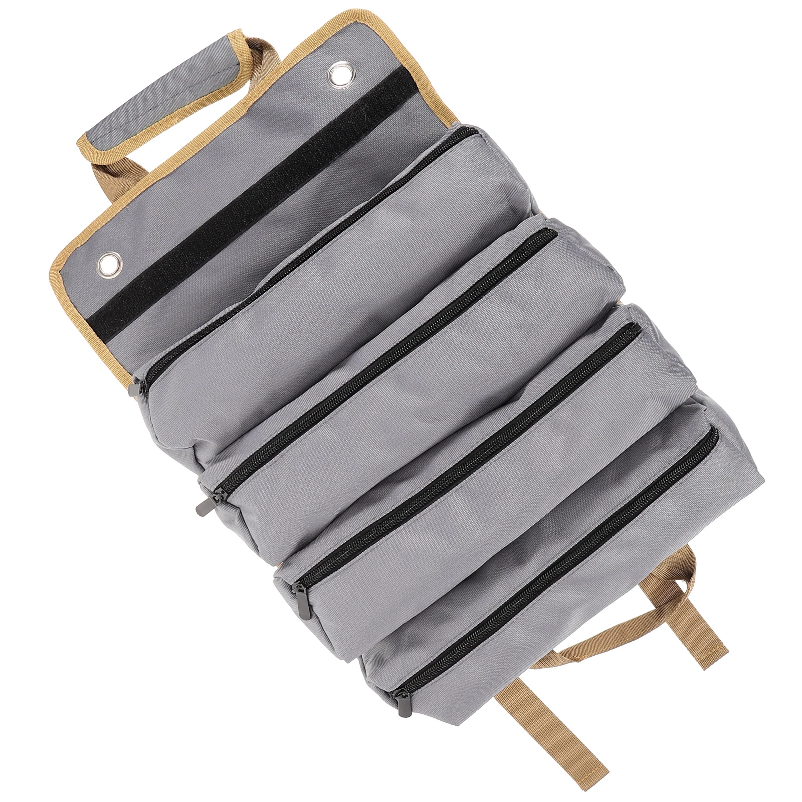 

Electrician Tool Oxford Cloth Durable Storage ganizer for Small H Tools Roll Up Tool Bag Wrench Electric Bike Mechanics