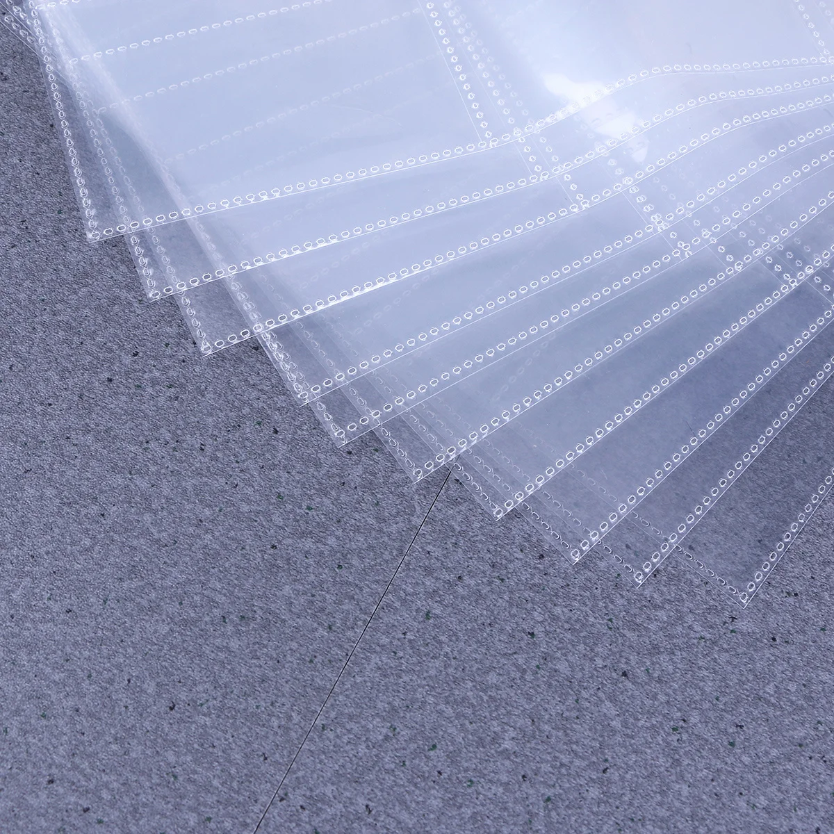 10 قطعة 9 جيوب ألبوم صور صفحات سعة كبيرة عمودي شفاف إدراج حامل صور تخزين الصور كتاب عبوات التذاكر #1