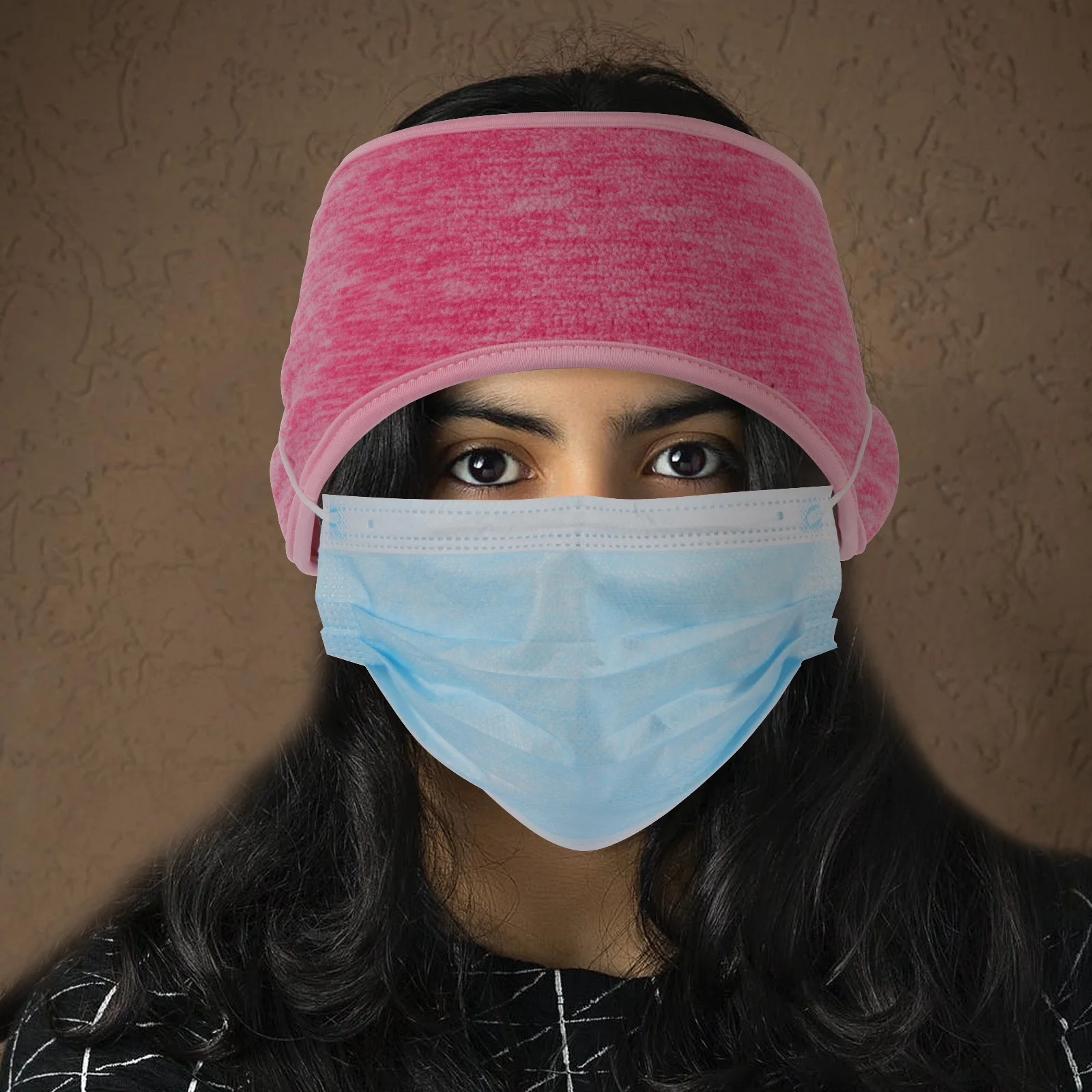 2Pcs Unisex Windproof Warmth Headbands Breathable Sports Hairbands for Outdoor Cycling Skiing Hiking Climbing Unisex Hairbands