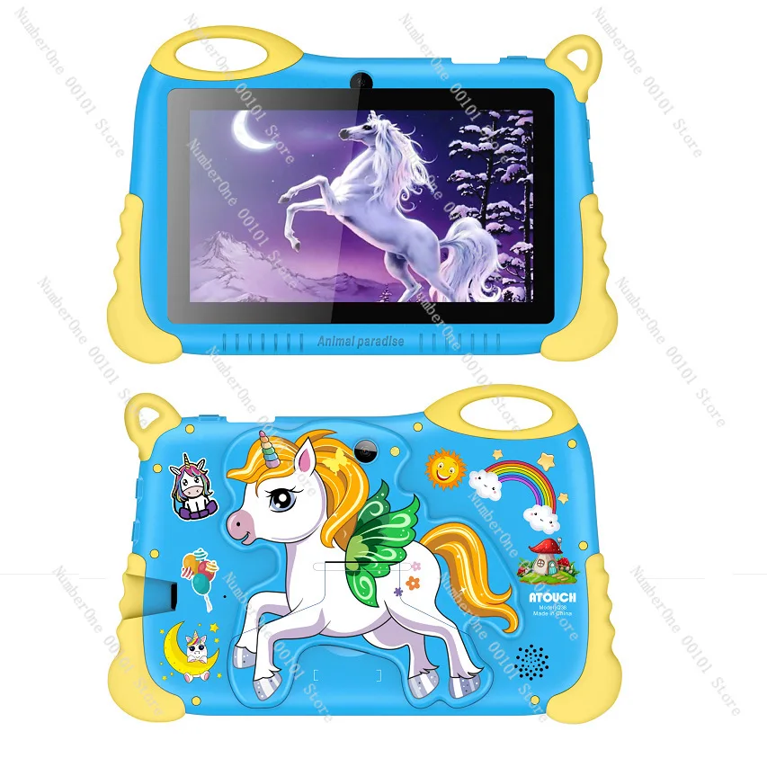 

7 Inch Kids Learning Tablet - 1GB RAM 32GB ROM WiFi Only, Educational Games Android 7.0 Parental Control