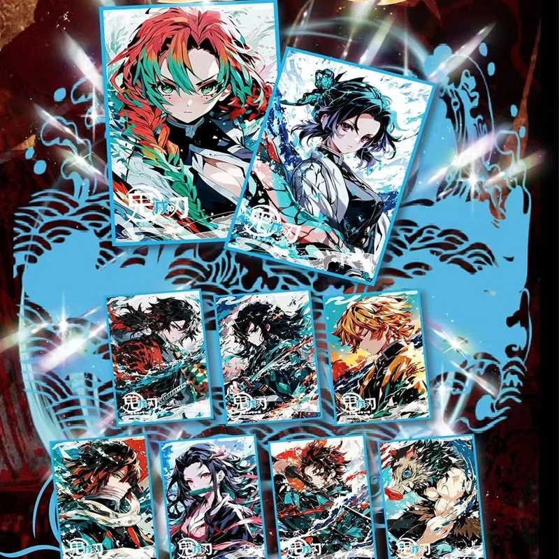 Carte de Collection Demon Slayer Wave1 A5, 180 pièces, vente en gros, GuiMie Culture, personnage d'anime, cadeau de loisirs