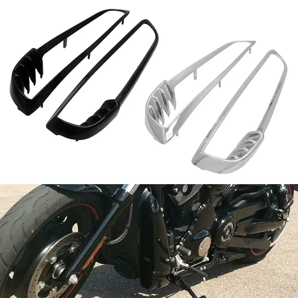 For Harley V-Rod Night Street Rod VRSC Models 2002-2010 Rpl For #66116-01 ABS Motorcycle Accessories Radiator Trim Bezels