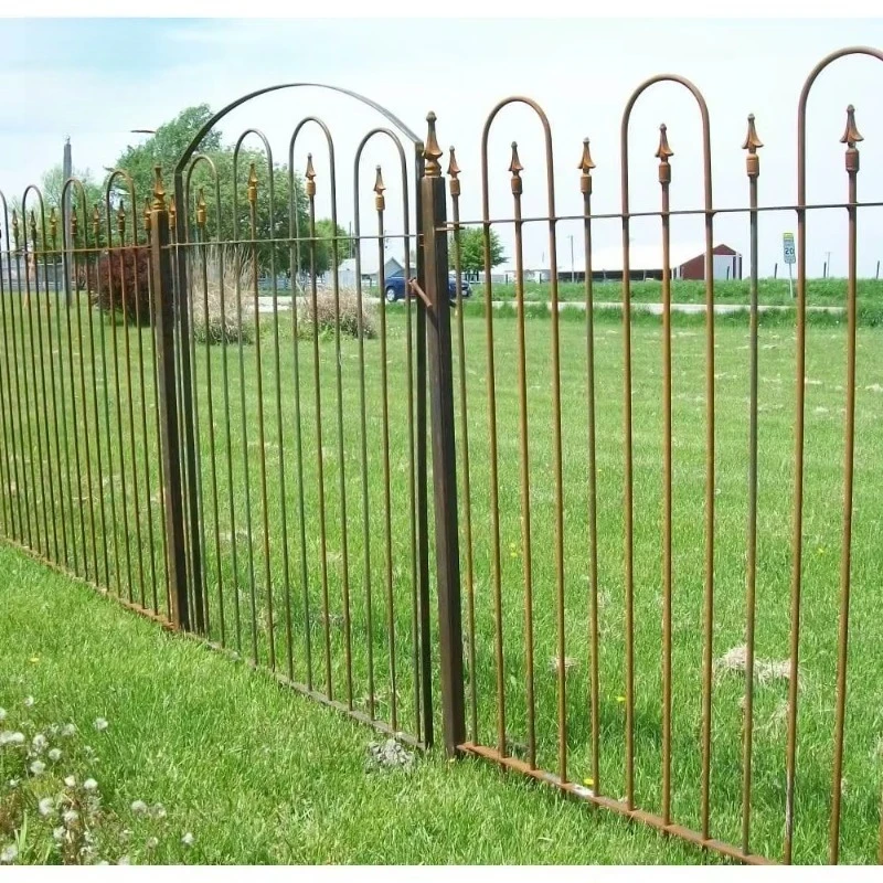 Modern minimalist wrought iron balcony railing