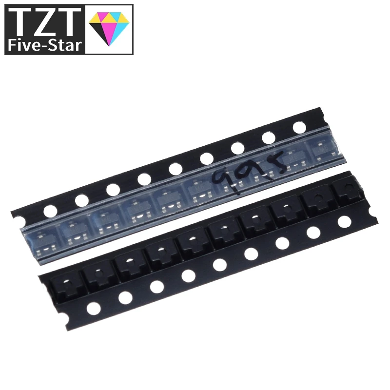 TZT SOT-23 SMD transistor KIT S9013 S9014 S9015 S9018 MMBT3904 MMBT3906 SS8050 SS8550 2N5551 2SC1815 Total 10kinds X10pcs=100pcs