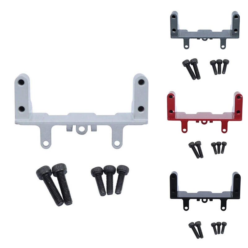 Metal Eixo dianteiro Servo Mount Bracket, Atualização do carro Peças Acessórios, UTB18 axial, Capra 1:18 RC Crawler