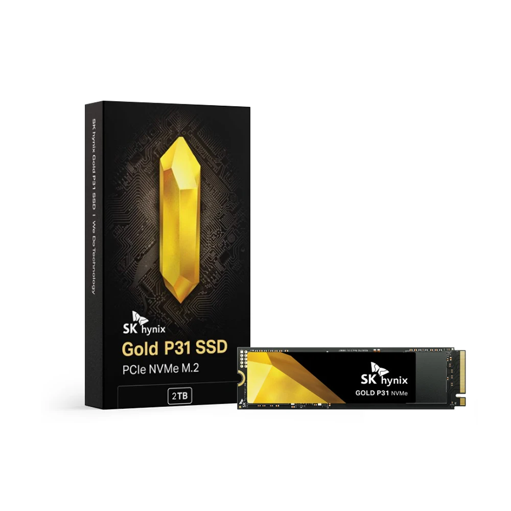 Sk Hynix Gold P31 M.2 Nvme Ssd (2Tb) Pcie3.0X4 مع Dram، Ddr4 2Gb (تضمن البراغي الثابتة) #6