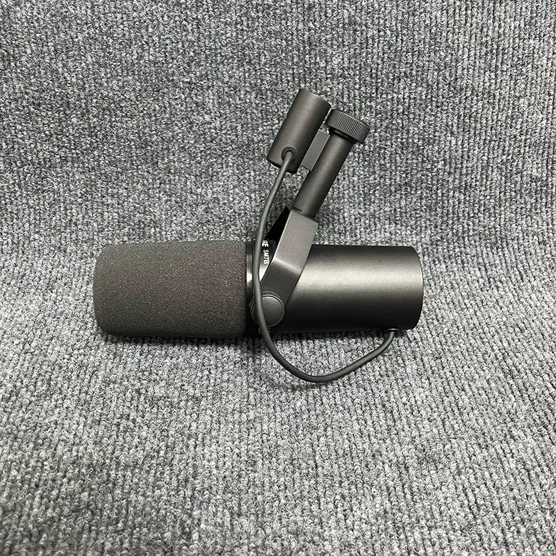 for SM7B Dynamic Wired Microphone with Switch Professional Stage Live Recording Outdoor Broadcast Podcasting Studio Mic High