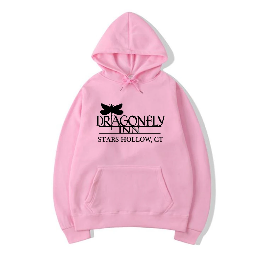 Dragonfly Inn Stars Hollow Hoodie Gilmore Girl Hoodies Women Clothes Long Sleeve Pullover Lukes Diner Hooded Sweatshirt