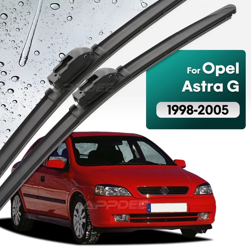 

Комплект щеток переднего стеклоочистителя из силикона и резины для Opel Astra G 1998-2005, щетка для лобового стекла 20 "+ 19"