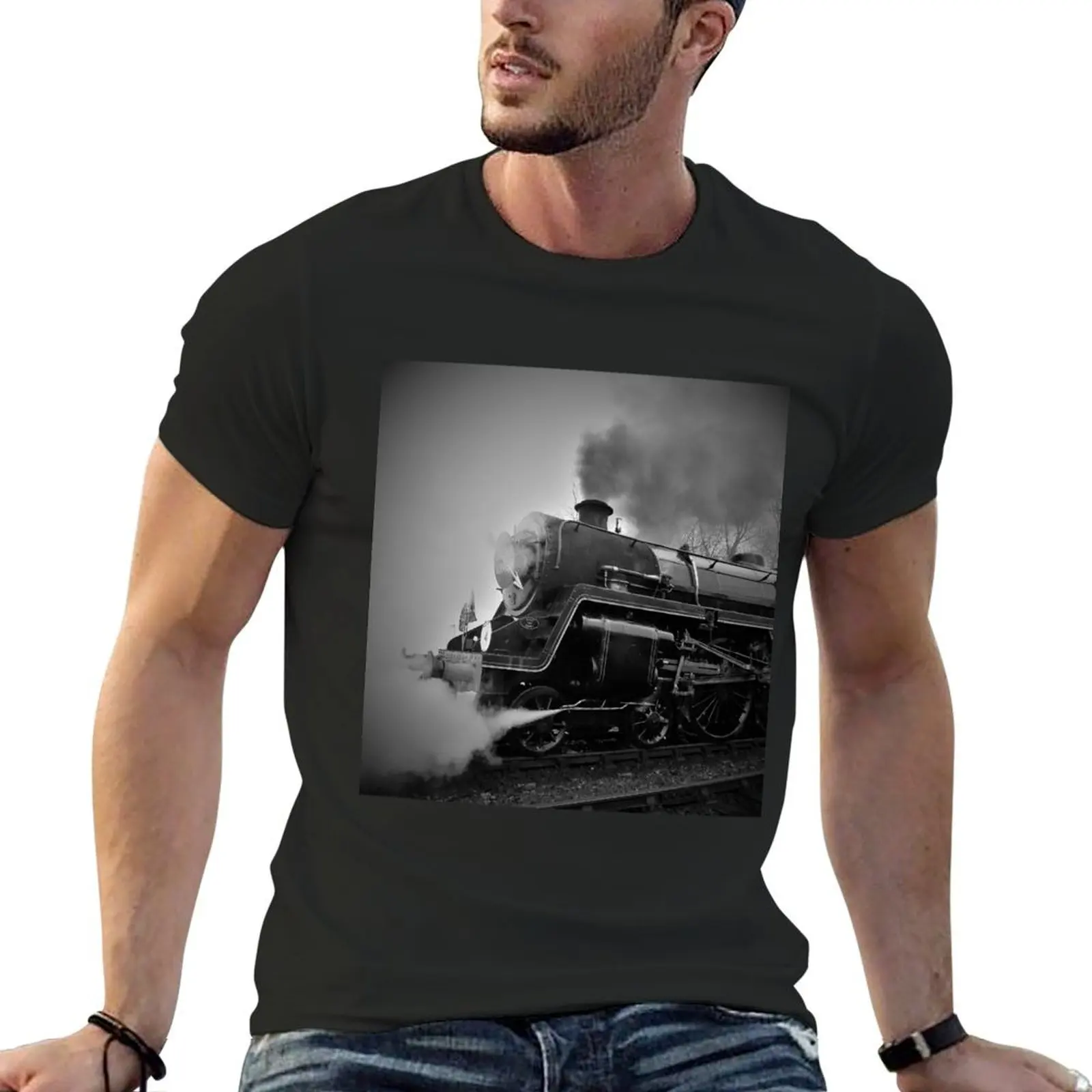 Golden Arrow Steam Train Bluebell Railway T-Shirt anime tshirt sweat vintage clothes tees big and tall t shirts for men