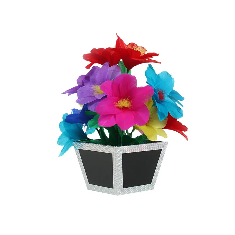 

8 petals of potted flowers split, one point and two points of potted flowers, luxury magic props