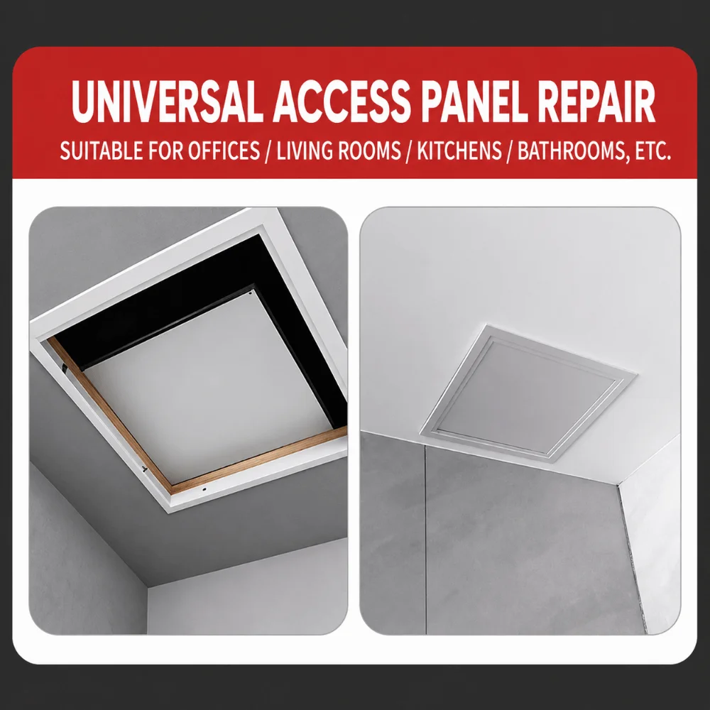 Rust Resistant Aluminum Alloy Access Panel White Removable Ceiling Panel Service Door