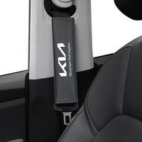 2pcs For KIA Sportage Rio Ceed Picanto K5 K9 Sorento Carbon Fiber Cotton Protection Cover auto Shoulder Cover car Accessories
