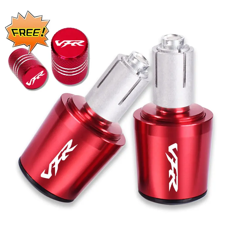 For Honda VFR750 VFR800 VFR 800 F VFR800F Motorcycle CNC Handle Bar Handlebar Grips Cap End handle Plugs cap Accessories