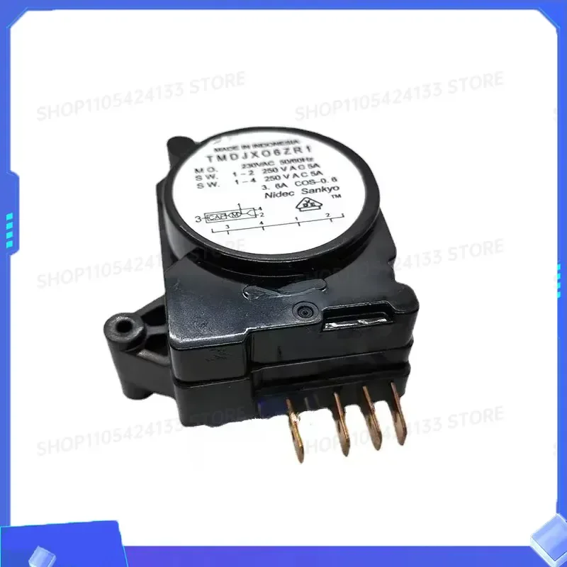 1pcs TMDJX06ZR1 Defrost Timer Compatible for Refrigerator Accessories Replacement Part