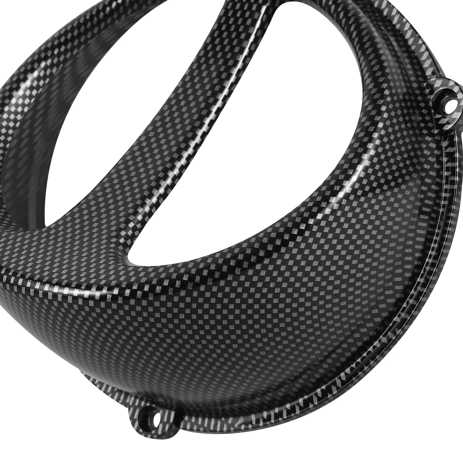 

Abs Motorcycle Air Intake Cover Scooter Engine Cooling Fan Vent Scoop Cap Wind Resistant Debris Protection Easy Install