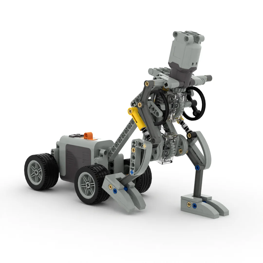 

MOC STEM Technological Building Blocks Electric Truck-pulling Robot Science Toys For Children Antistress Assembly Bricks Kits