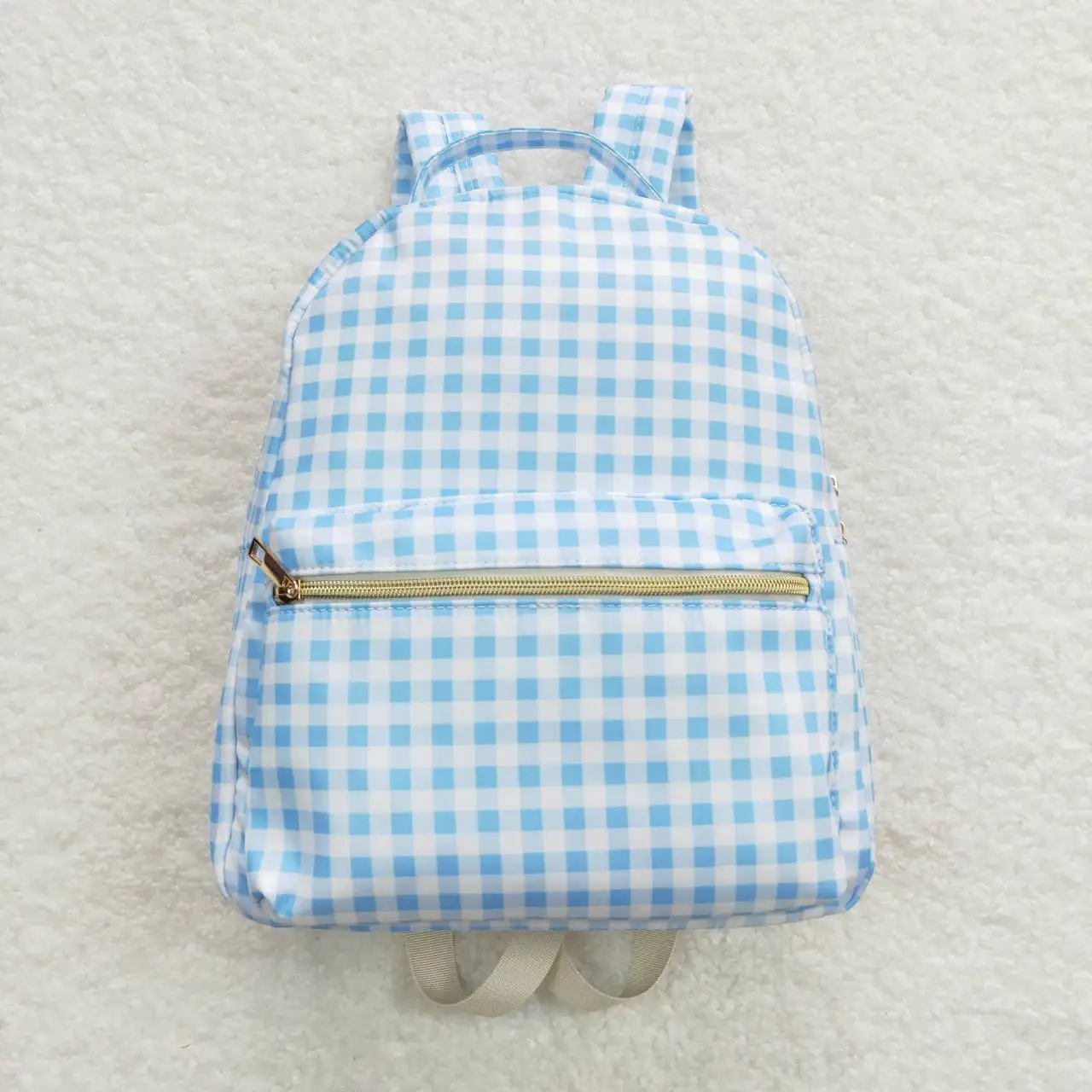 Wholesale Children Baby Girl Flower Backpack Boutique Daypack Toddler Outdoor Floral Plaid Portable Kids School Bag