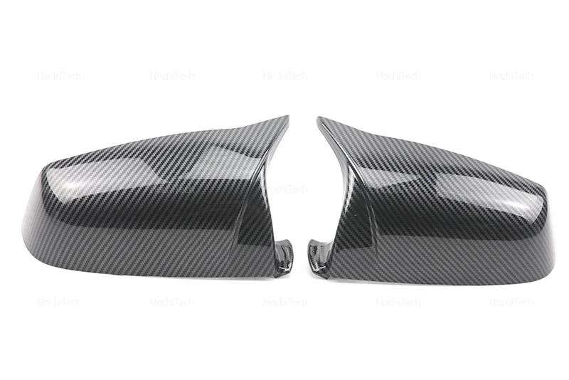 Für BMW 5 6 7 Serie E60 E61 E63 E64 F06 F07 F10 F11 F13 F01-F04 Carbon Faser muster Schwarz Seite Flügel Rückspiegel Abdeckung Kappe – Detail 23